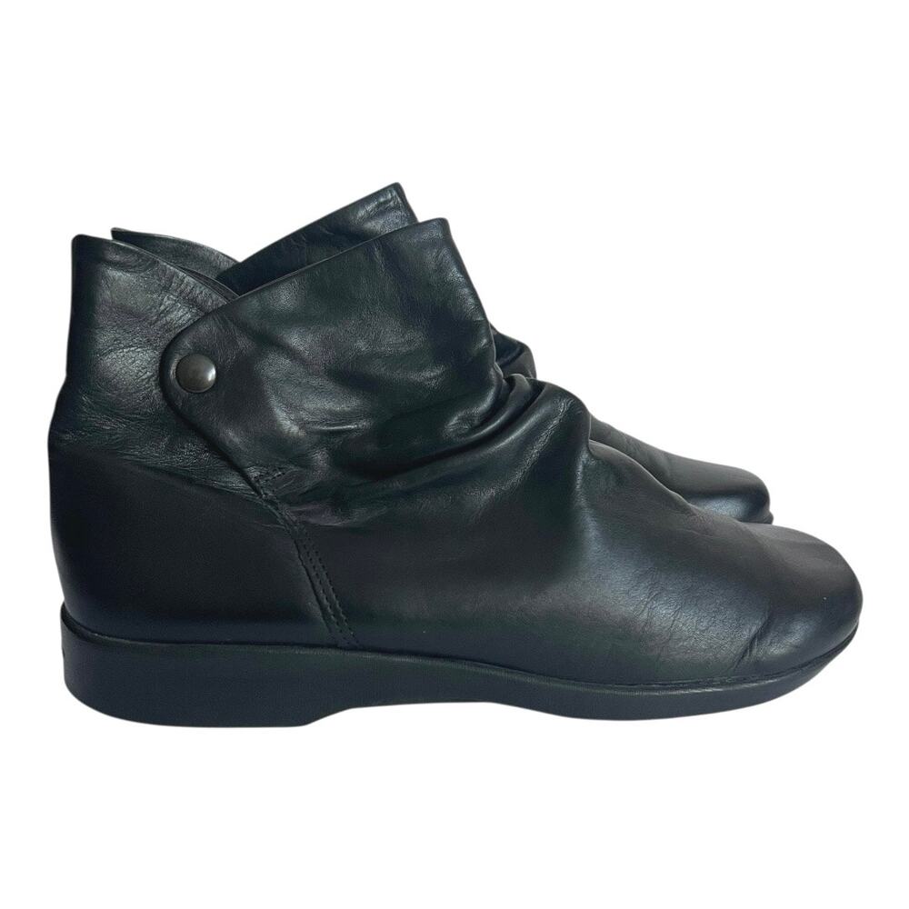 Arcopedico N42 Peta Black Leather Comfort Ankle Boots Size 41
